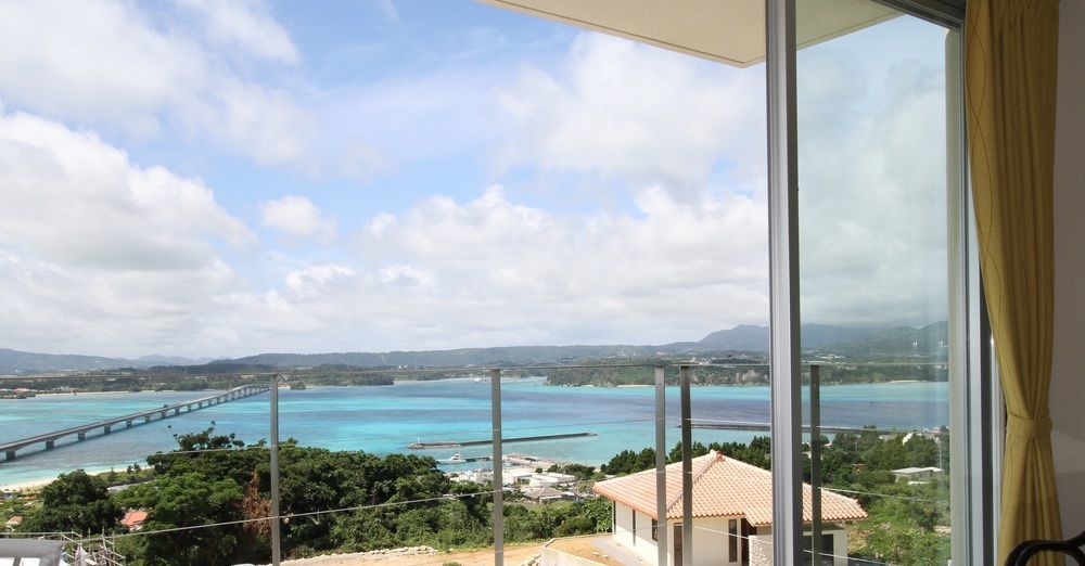 Hotel Ocean Hills Kouri Nakijin Esterno foto