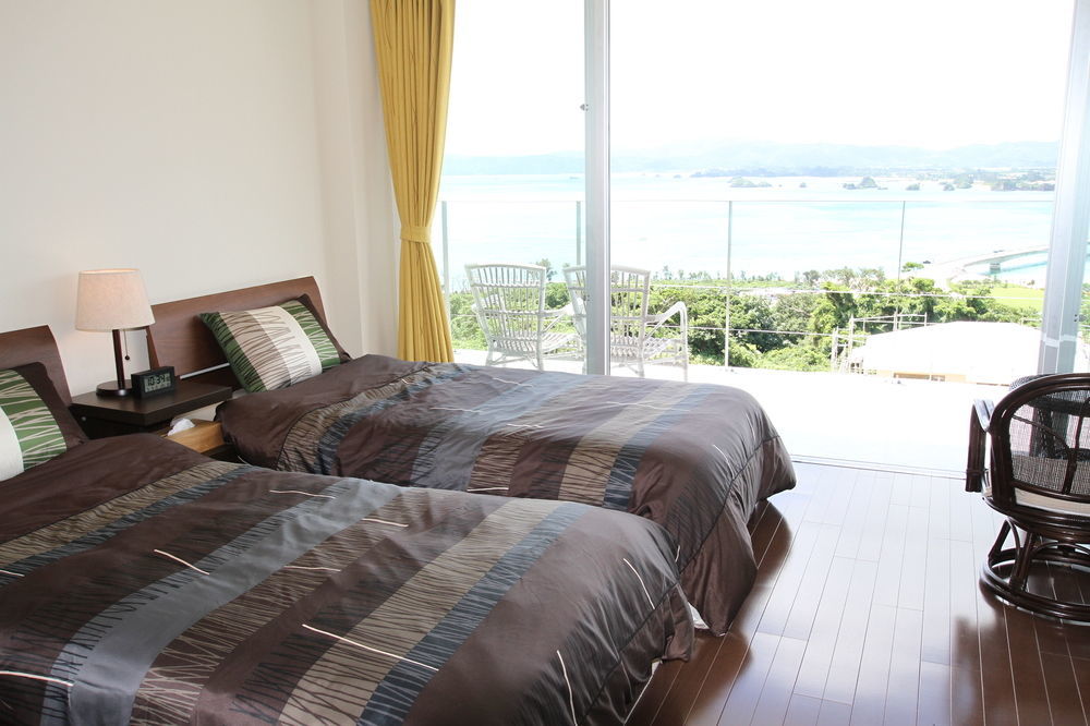 Hotel Ocean Hills Kouri Nakijin Esterno foto