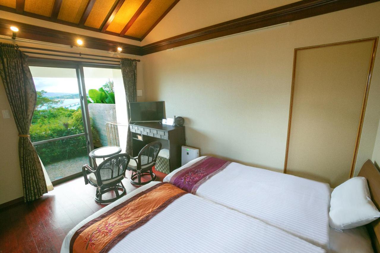 Hotel Ocean Hills Kouri Nakijin Esterno foto